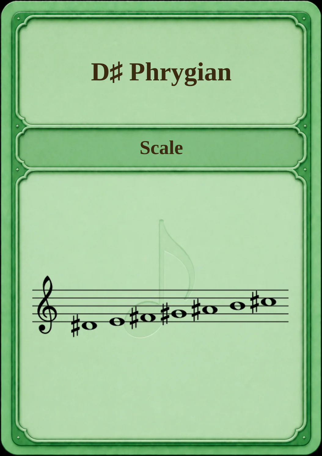 D♯ Phrygian