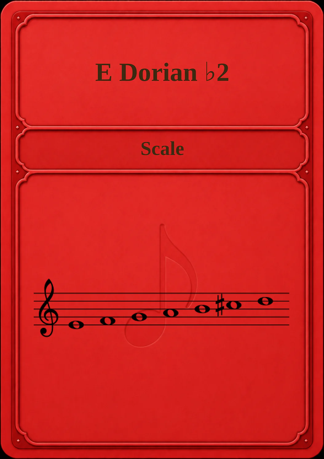 E Dorian ♭2