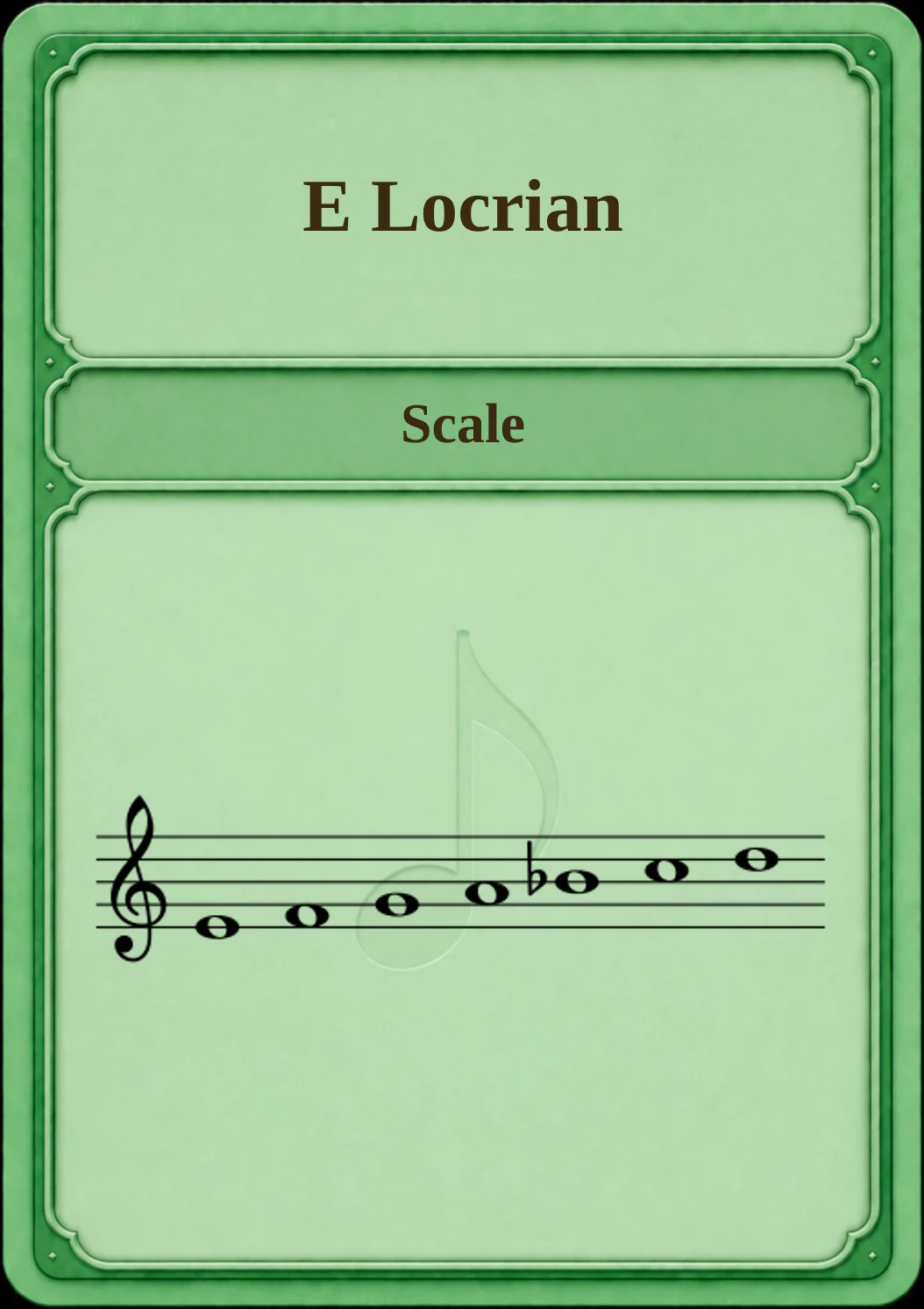 E Locrian