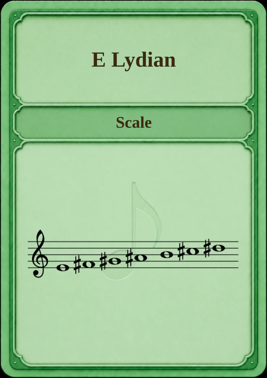 E Lydian