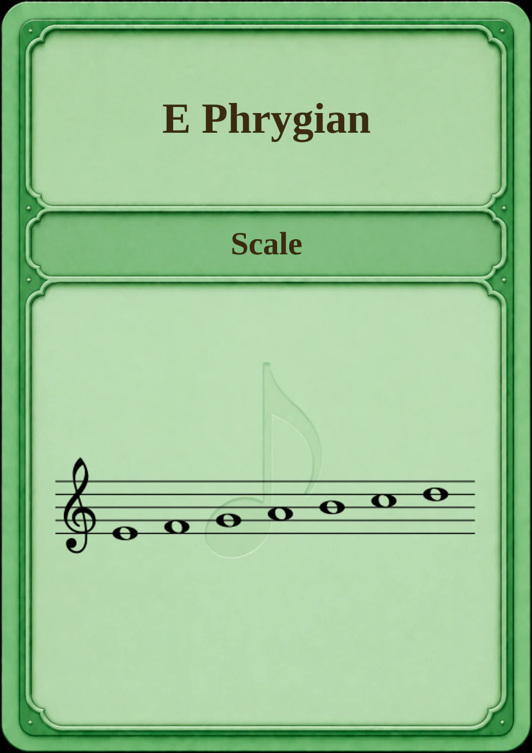 E Phrygian