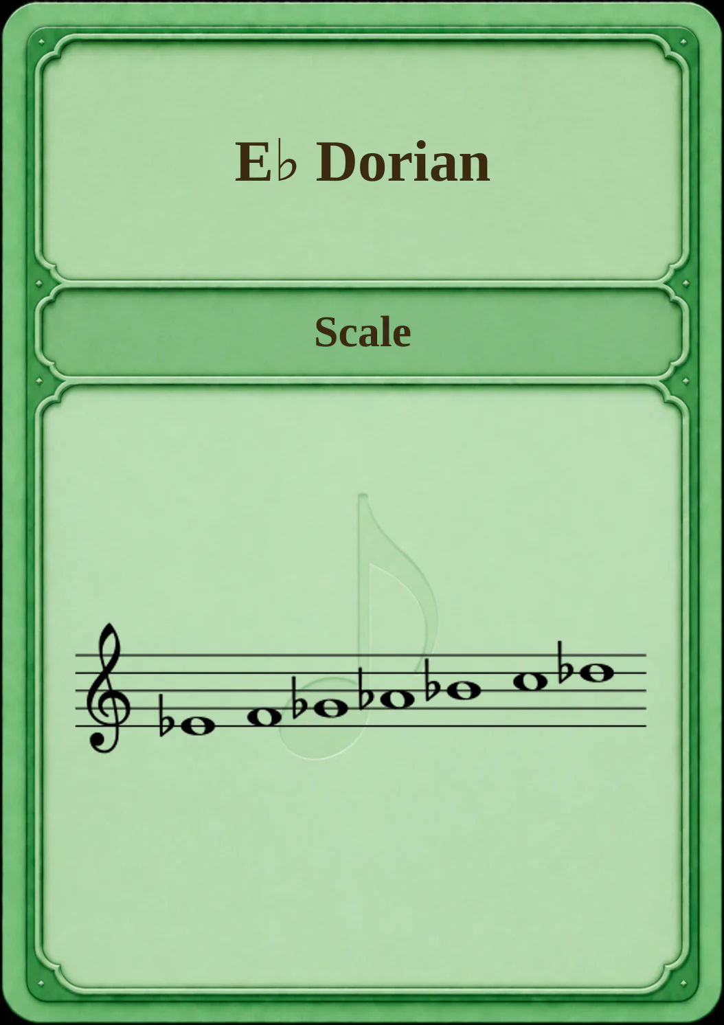 E♭ Dorian