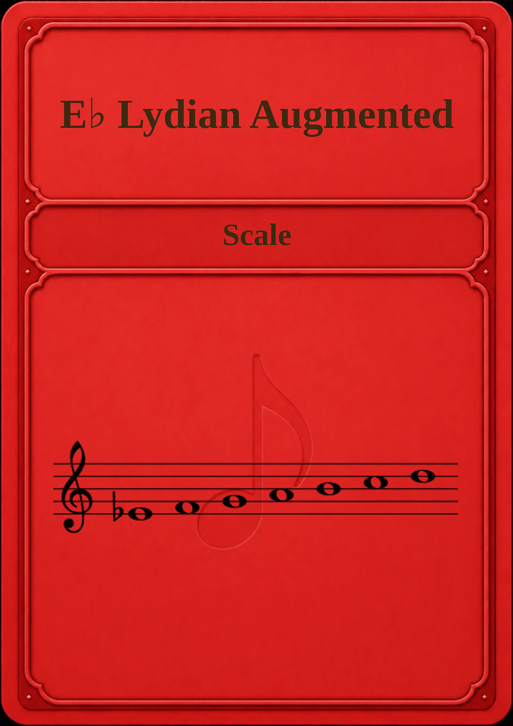 E♭ Lydian Augmented