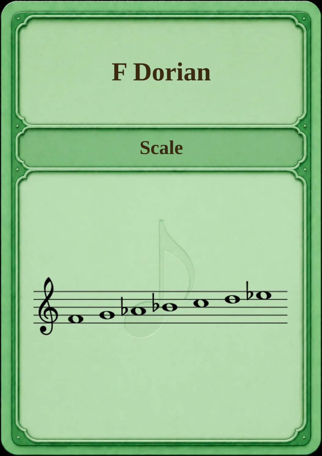 F Dorian