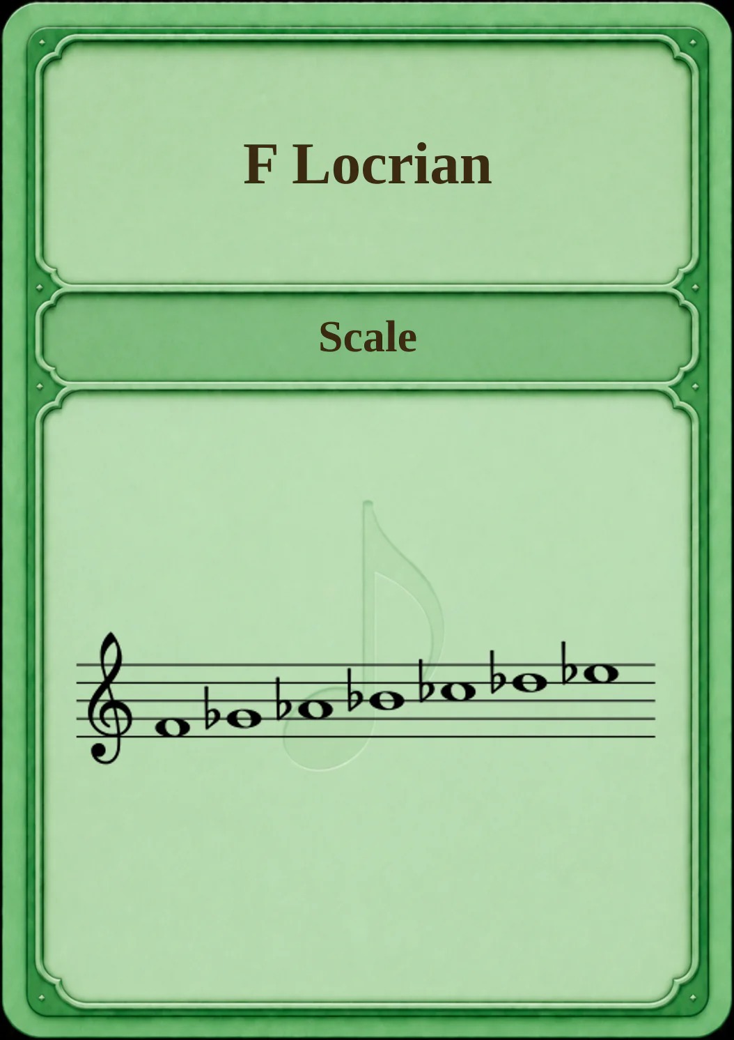 F Locrian