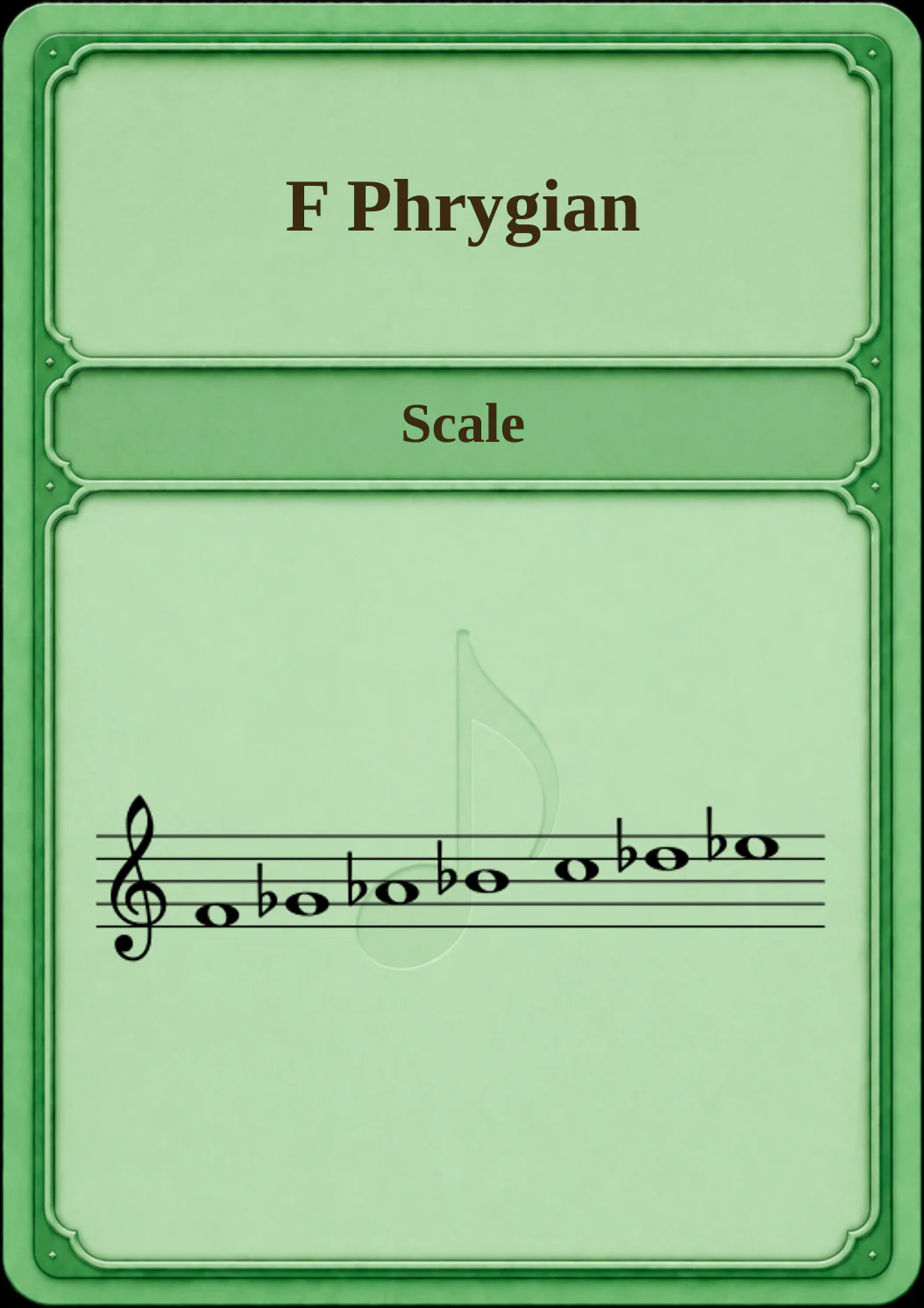 F Phrygian