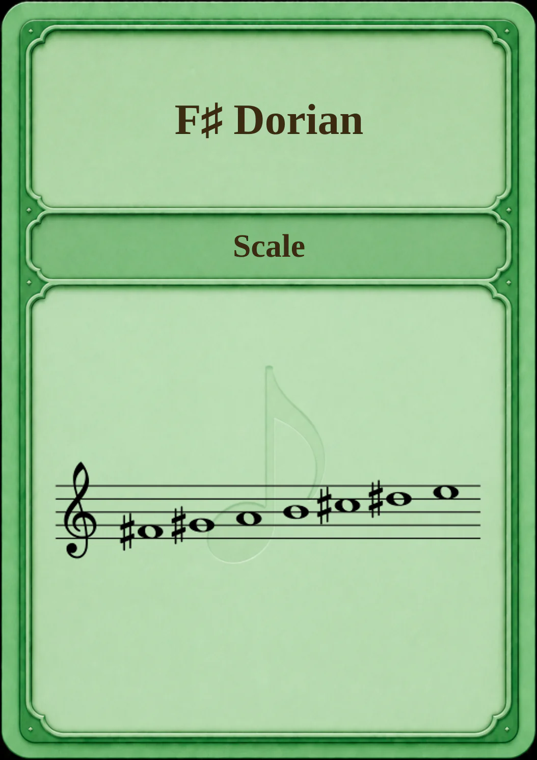 F♯ Dorian