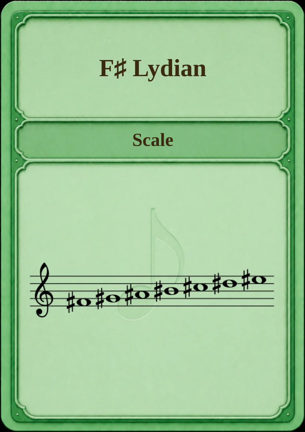 F♯ Lydian