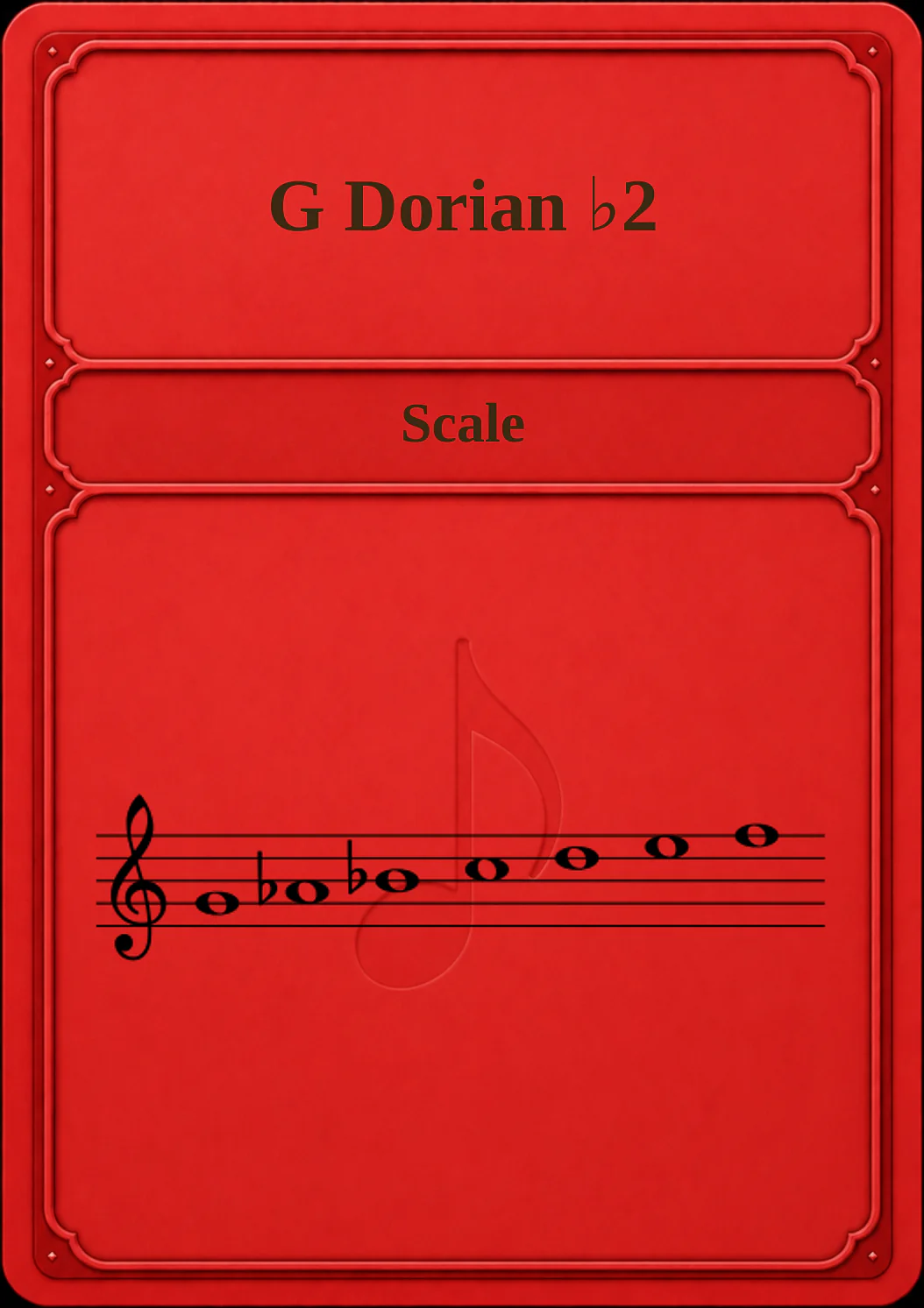 G Dorian ♭2