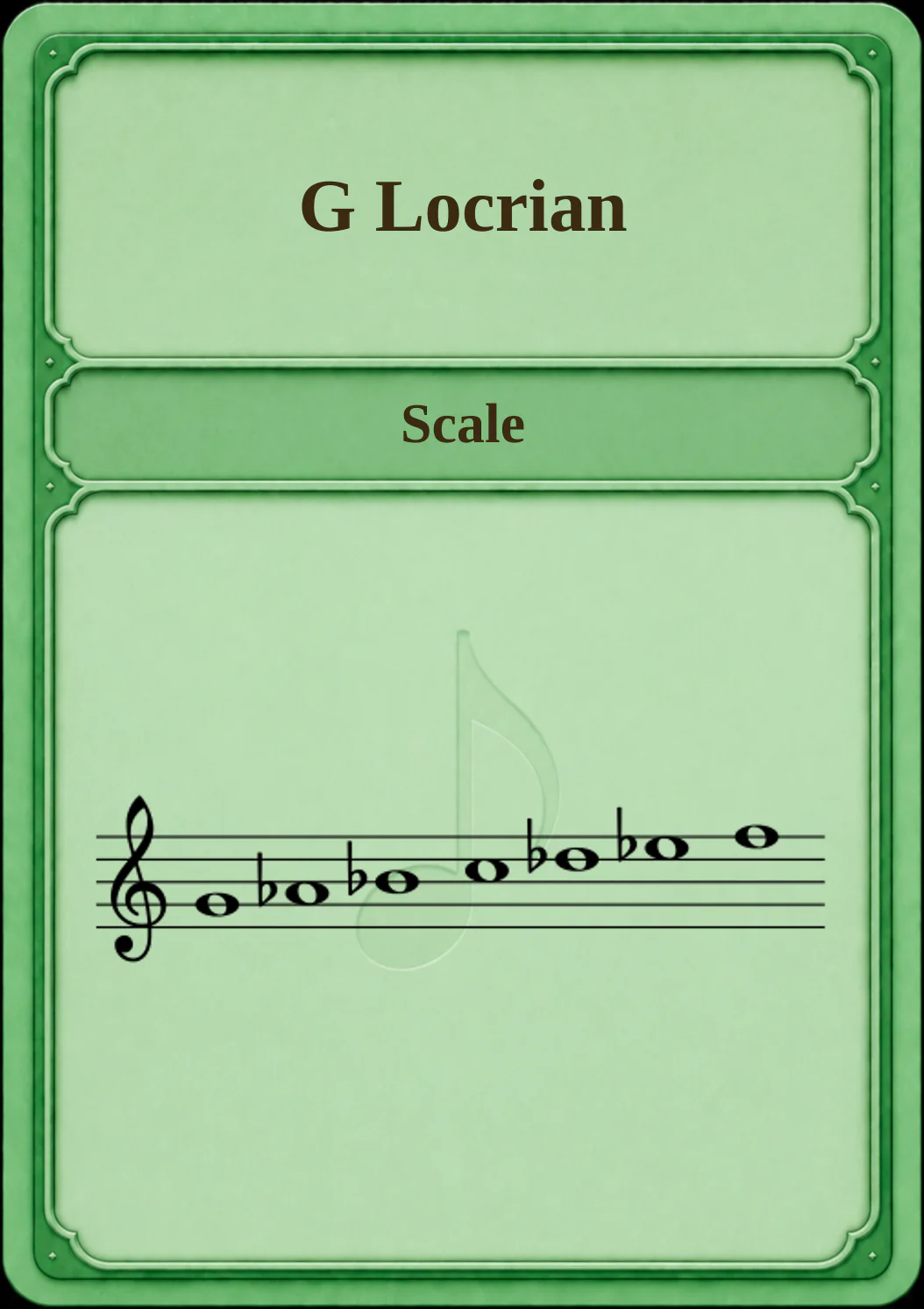 G Locrian