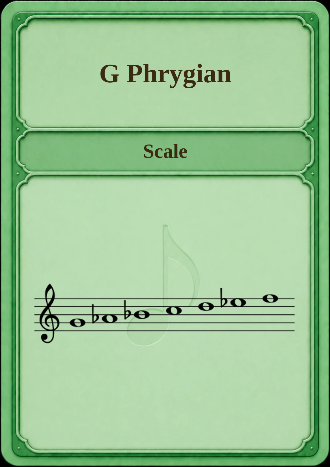 G Phrygian